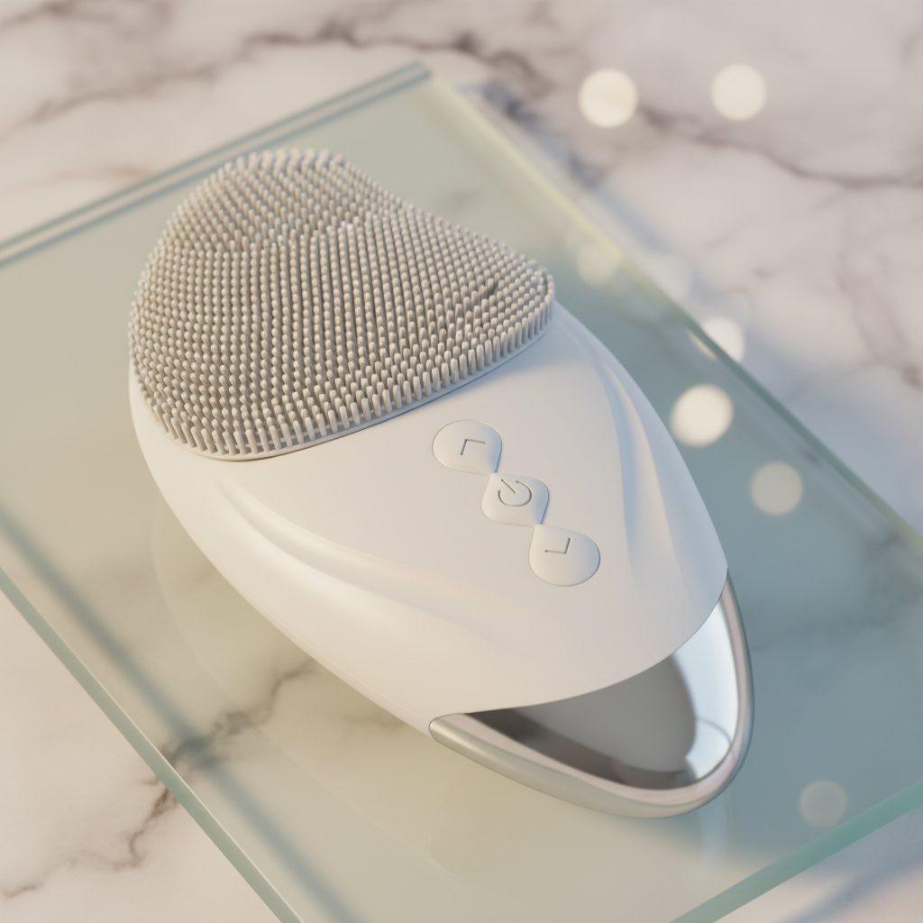 PrimeNest™ GlowTouch Silicone Facial Massager