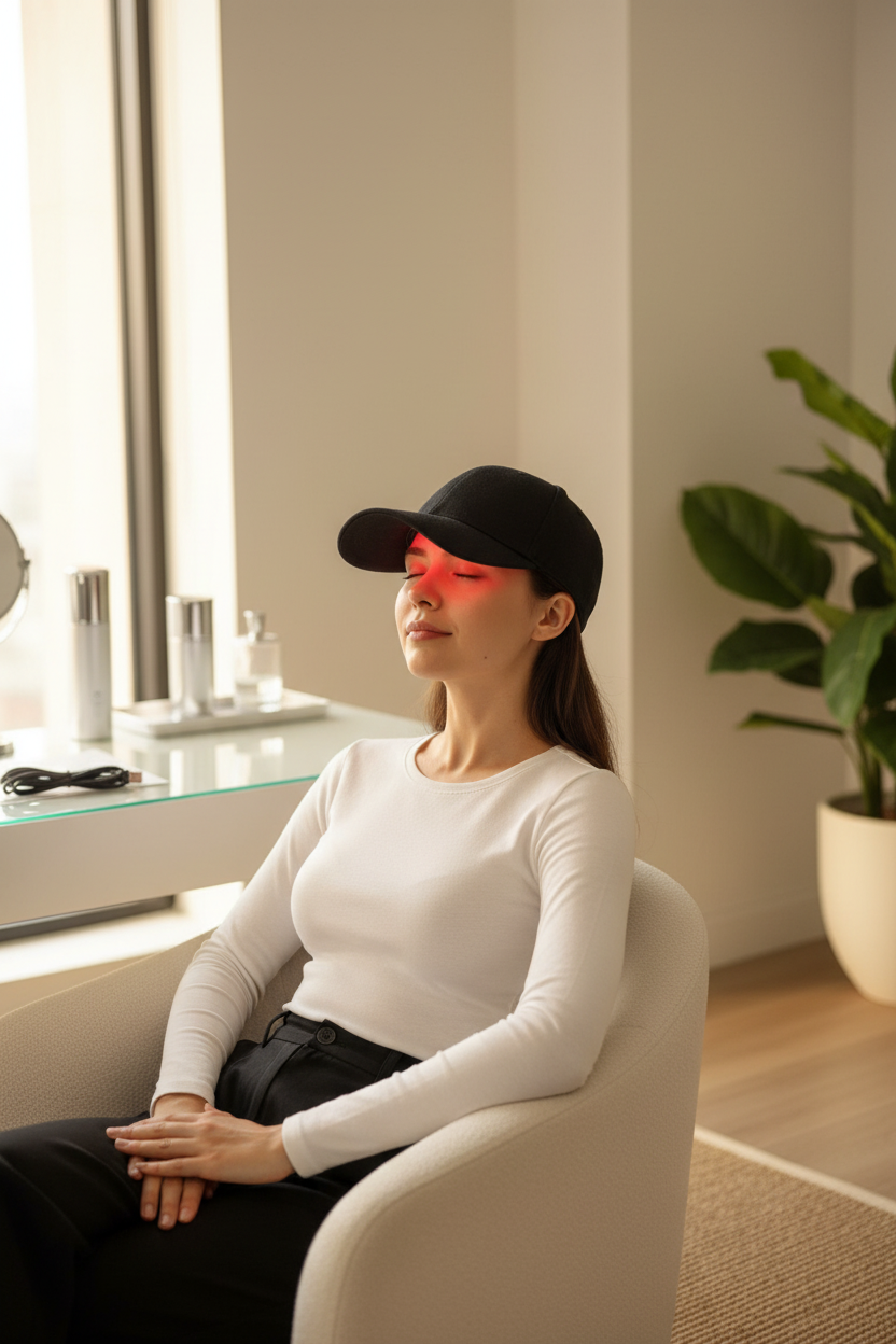 PrimeNest™ RedGlow Therapy Cap