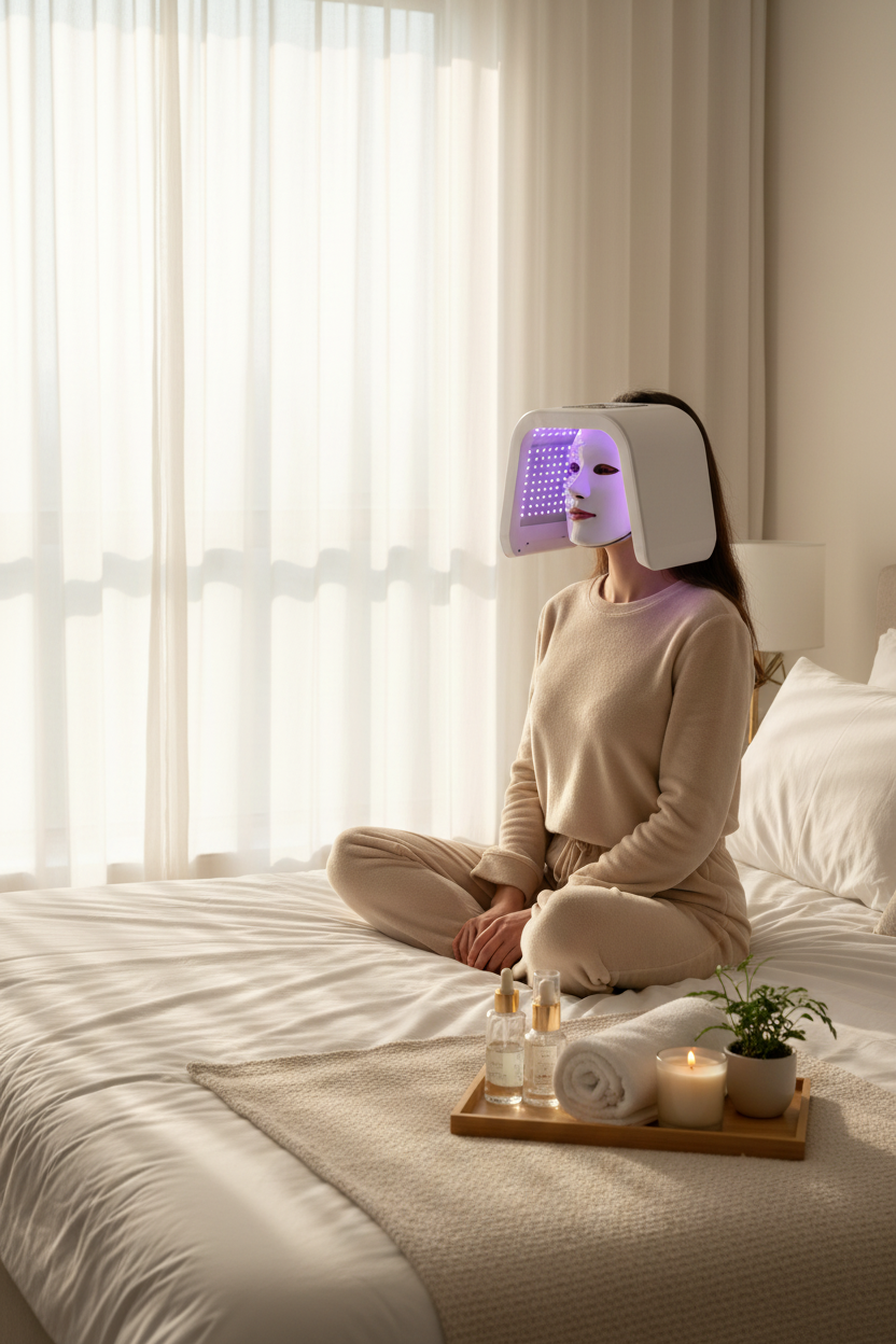 PrimeNest™ GlowWave 7-Color LED Therapy Mask